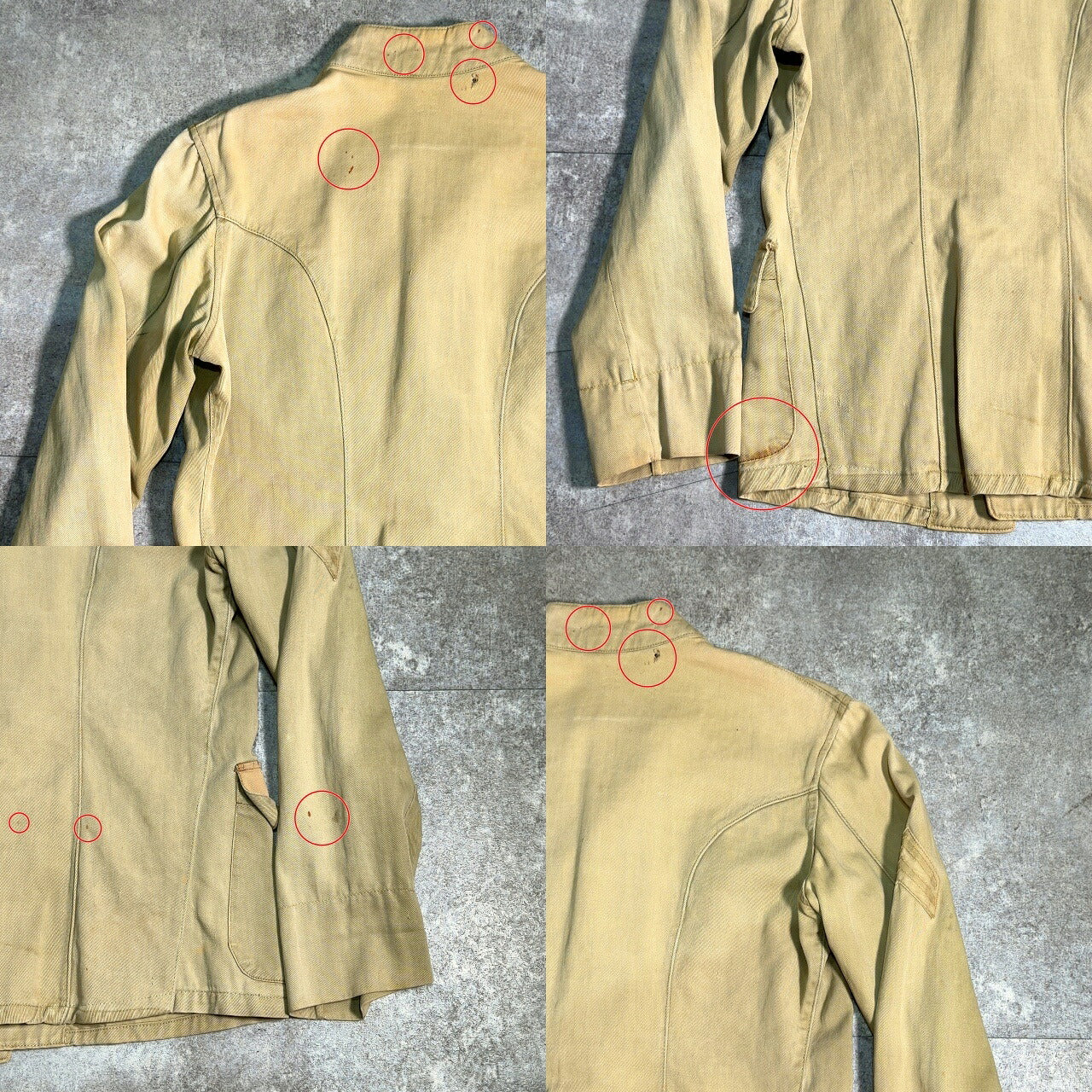 U.S.ARMY 10s 20s WW1 Officer Military Jacket Size S