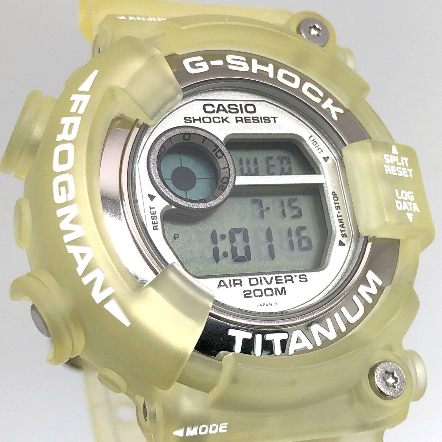 G-SHOCK DW-8201WC-7T Frogman Skeleton Watch Size ONE SIZE