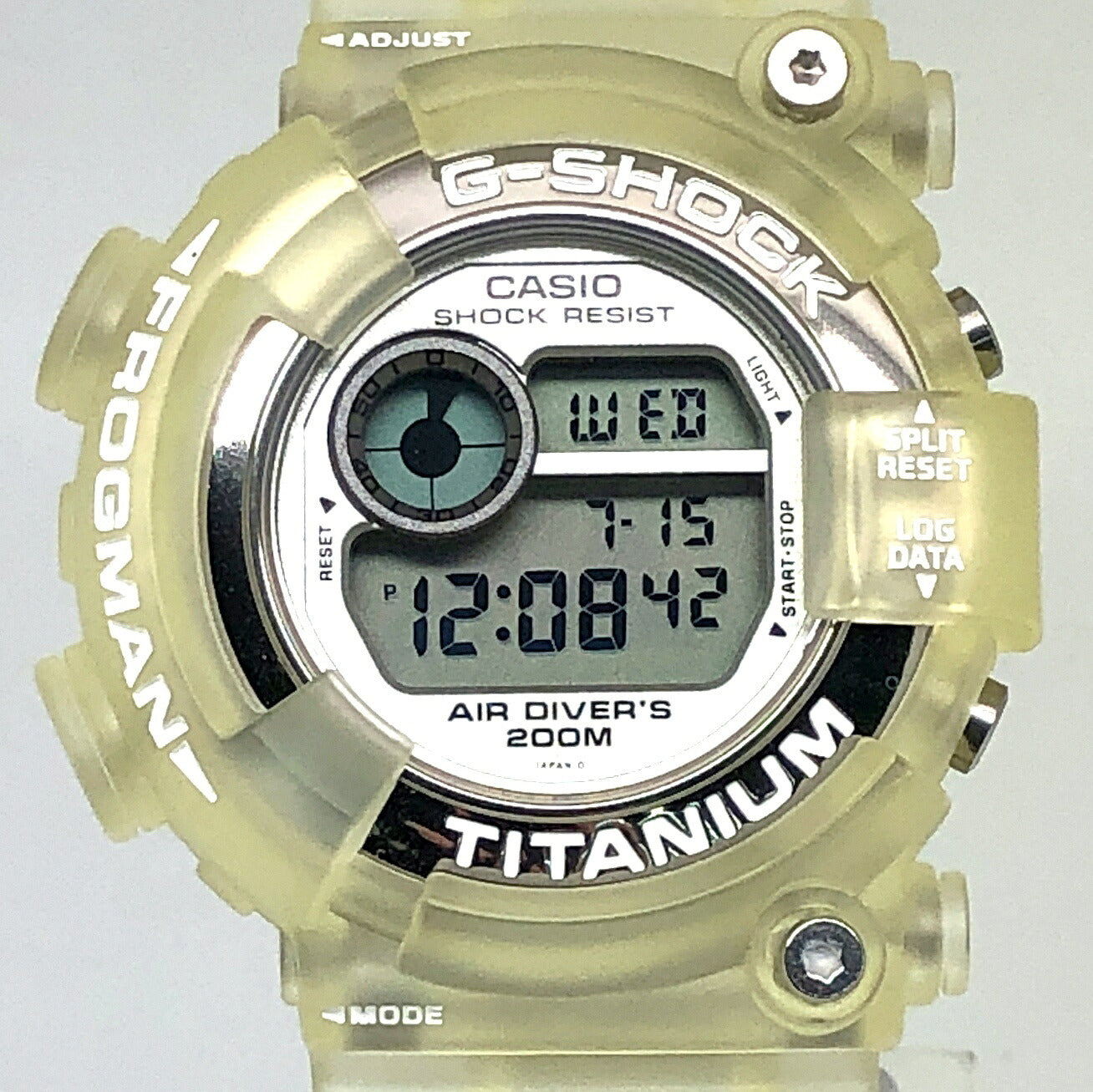 G-SHOCK Frogman WCCS Skeleton Titanium Watch Size ONE Multi