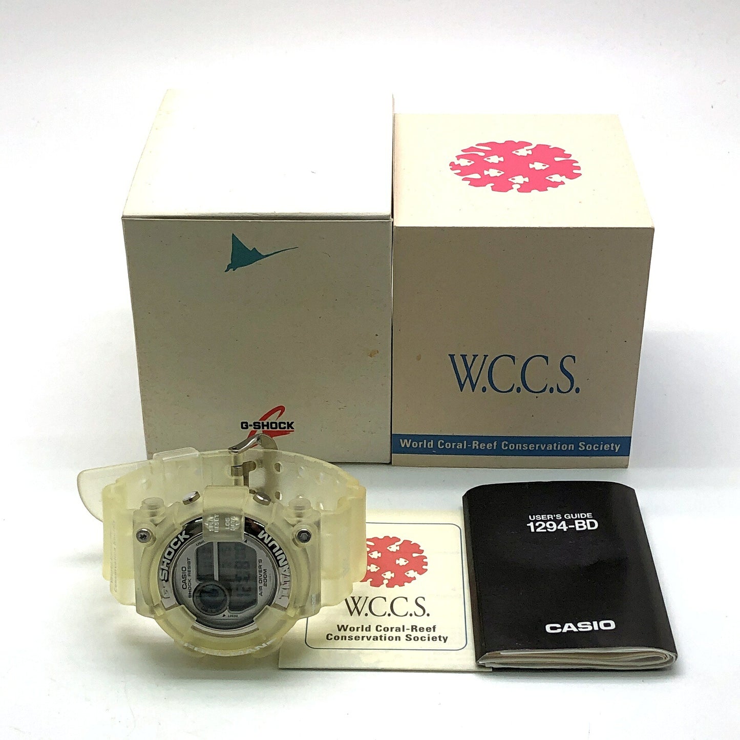 G-SHOCK Frogman WCCS Skeleton Titanium Watch Size ONE Multi