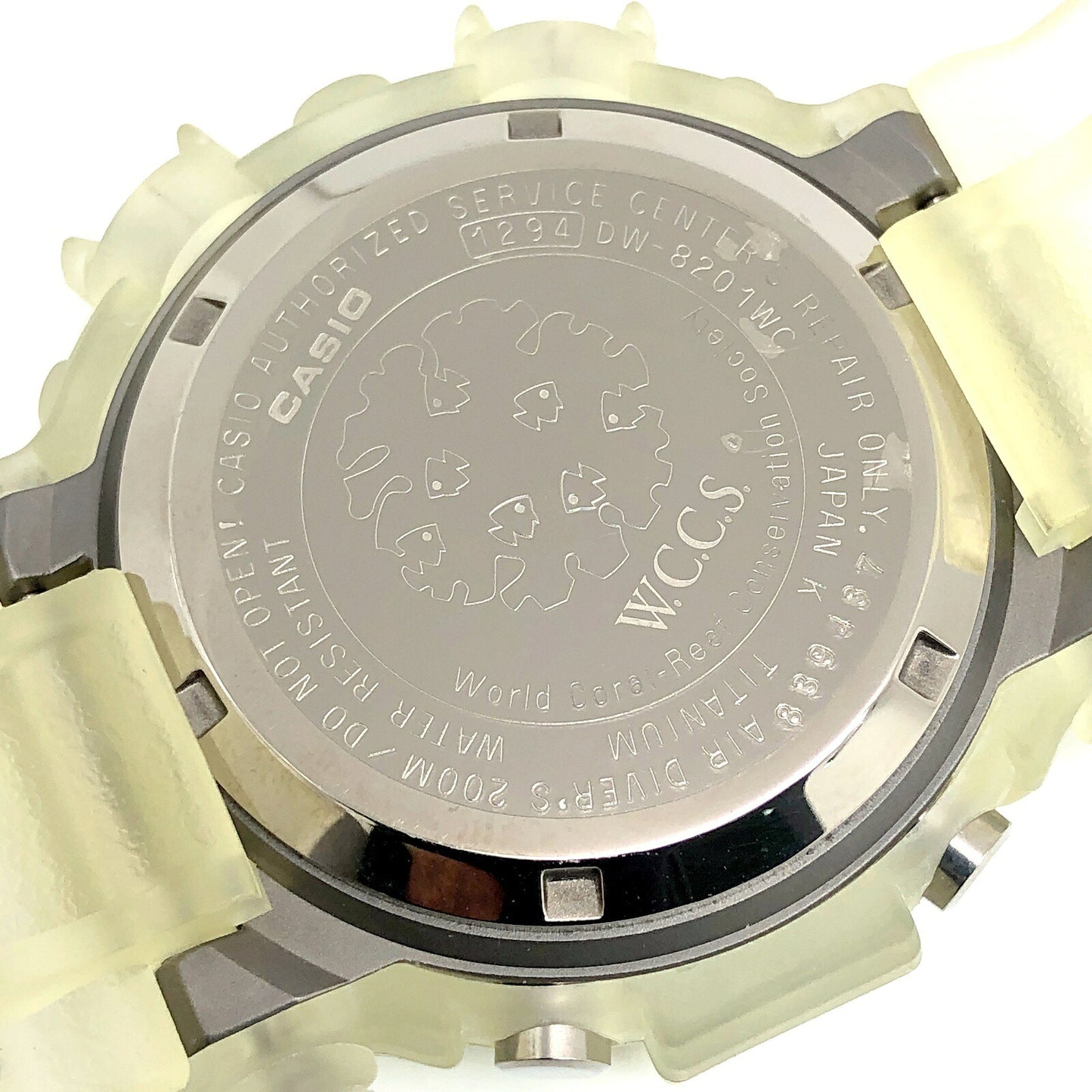 G-SHOCK DW-8201WC-8T Frogman Skeleton Watch Size ONE SIZE