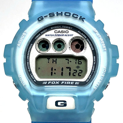 G-SHOCK WCCS Blue Skeleton Double EL Watch Size ONE SIZE