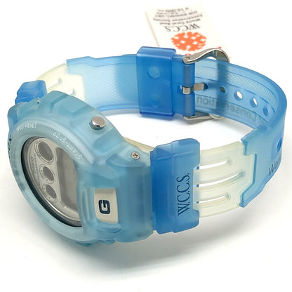 G-SHOCK WCCS Blue Skeleton Double EL Watch Size ONE SIZE
