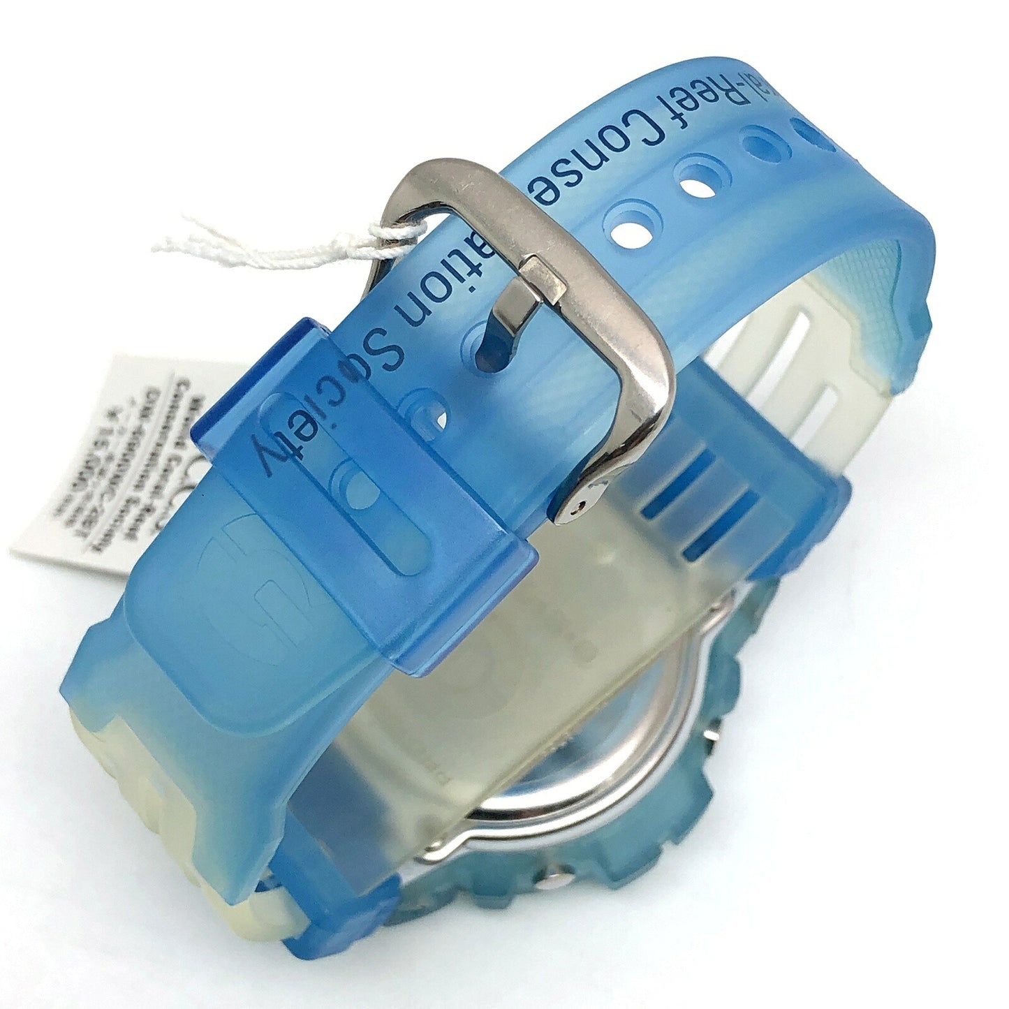 G-SHOCK WCCS Blue Skeleton Double EL Watch Size ONE SIZE
