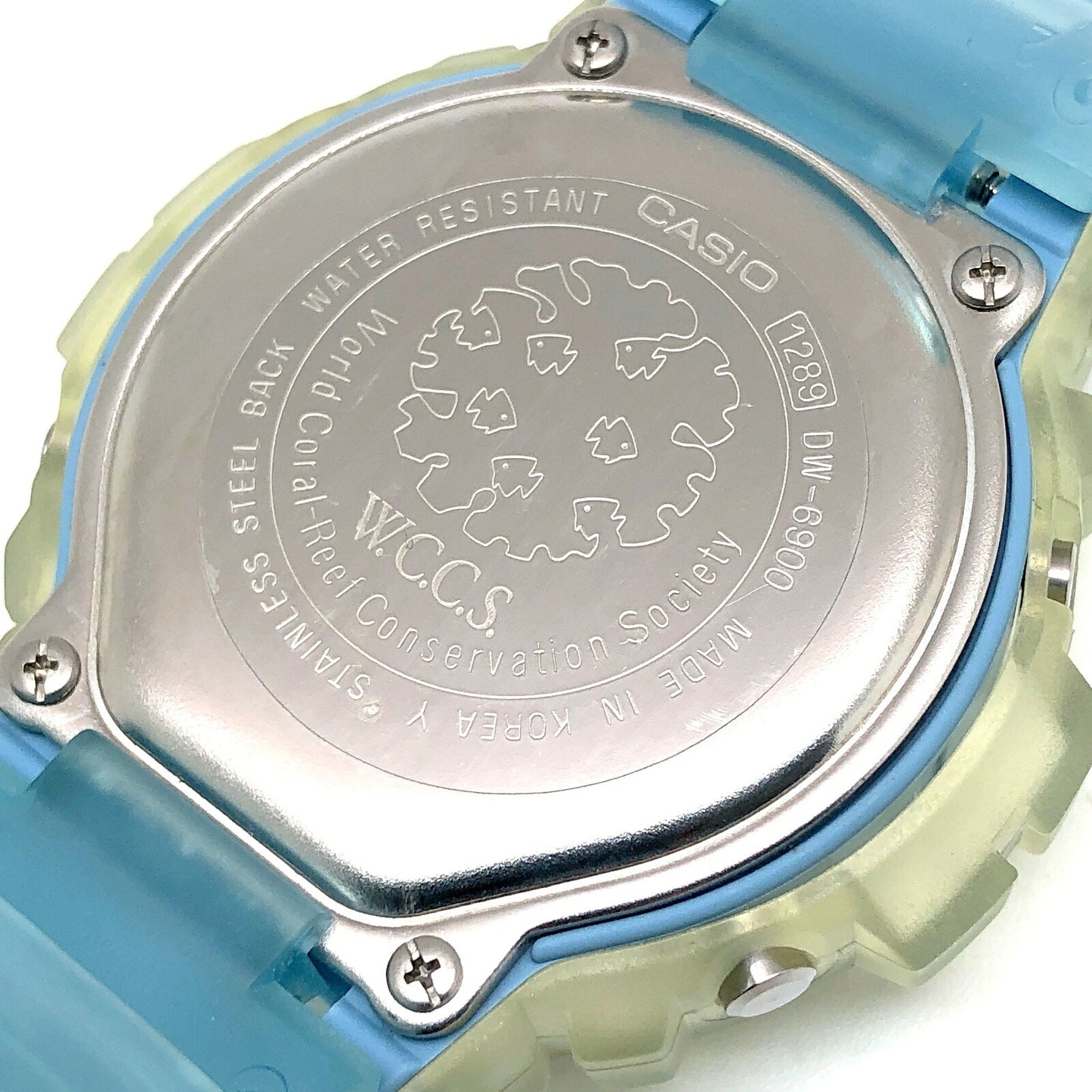 G-SHOCK DW-6900WC-2AT WCCS Skeleton Watch Size ONE SIZE