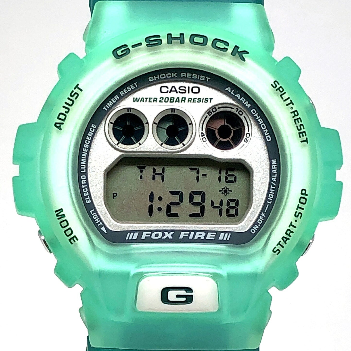 G-SHOCK DW-6900WC-3T WCCS Green Skeleton Watch Size ONE SIZE