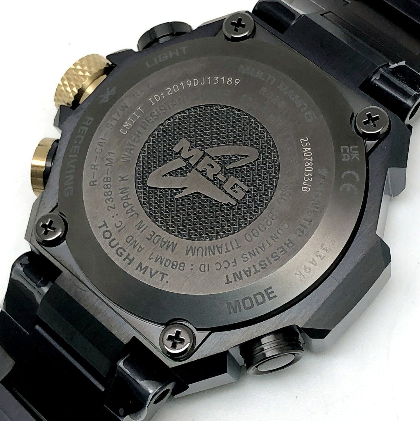 G-SHOCK MR-G Kurogane-iro Titanium Watch Size ONE SIZE