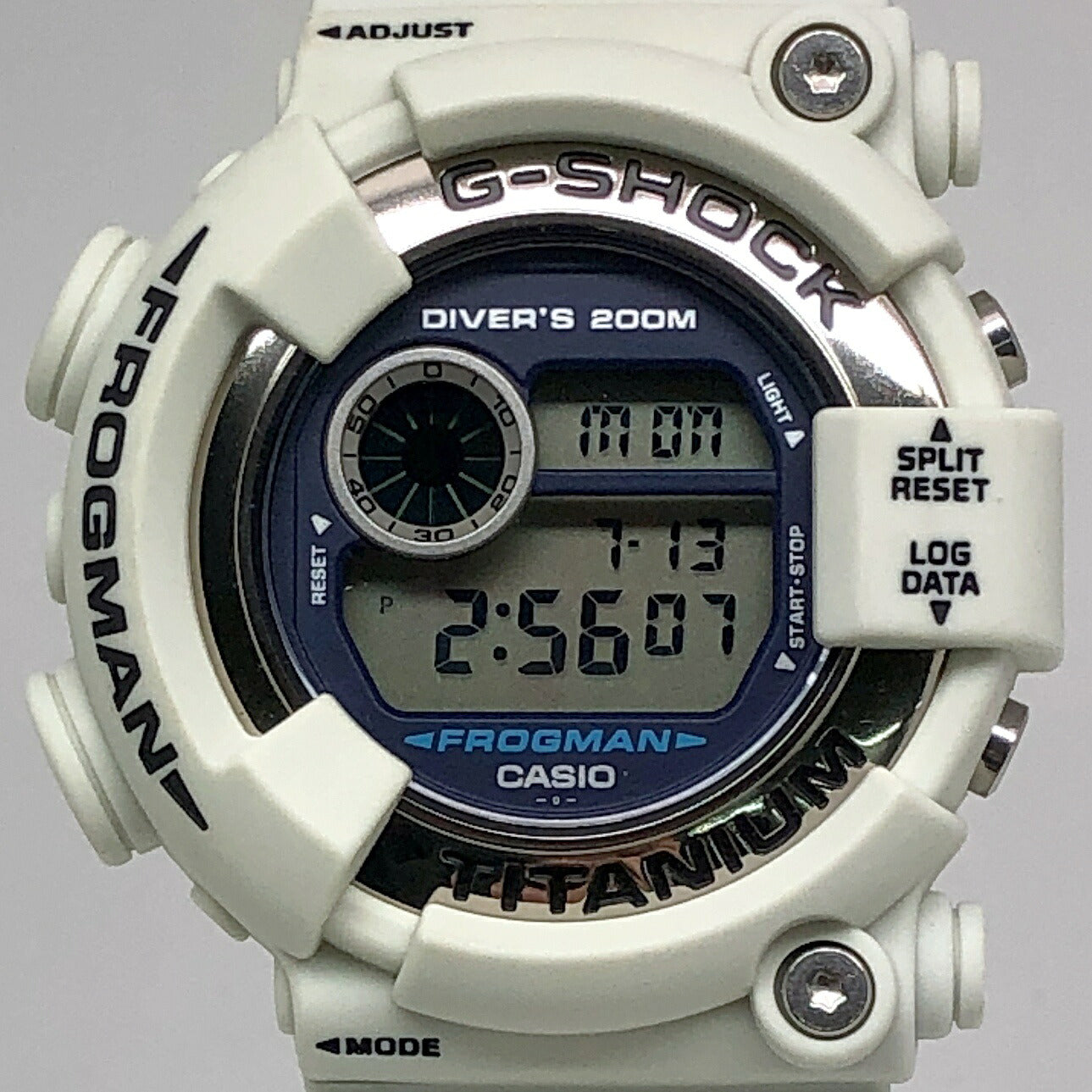 G-SHOCK DW-8200LG-8 FROGMAN Men in Gray Watch Size ONE SIZE