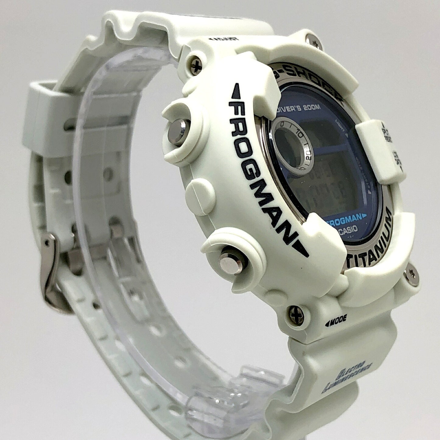 G-SHOCK DW-8200LG-8 FROGMAN Men in Gray Watch Size ONE SIZE