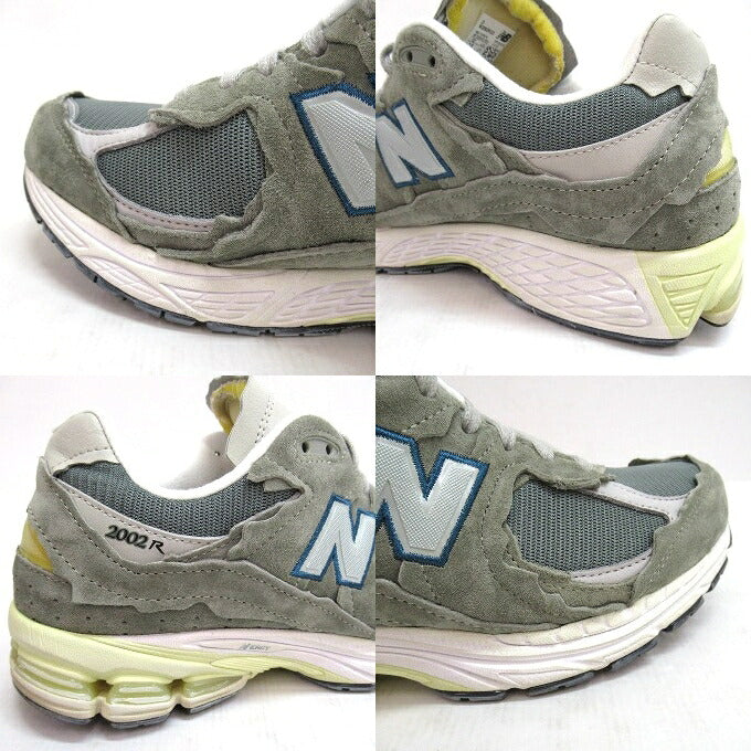 New Balance 2002R Protection Pack Gray Sneakers Size 28cm