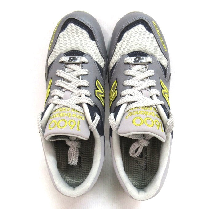 New Balance 1600 "Gray" Gray/Gold Sneakers Size 27.5cm