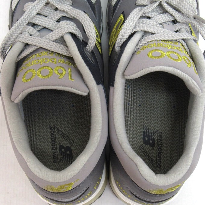 New Balance 1600 "Gray" Gray/Gold Sneakers Size 27.5cm