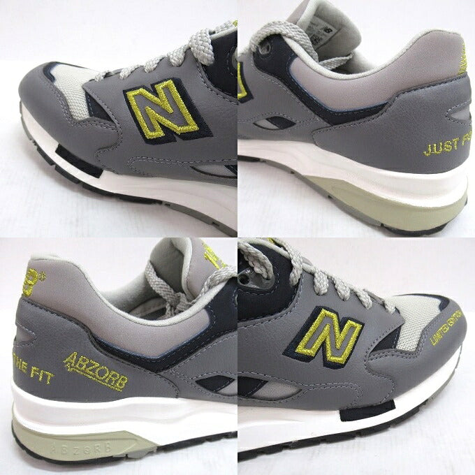 New Balance 1600 "Gray" Gray/Gold Sneakers Size 27.5cm