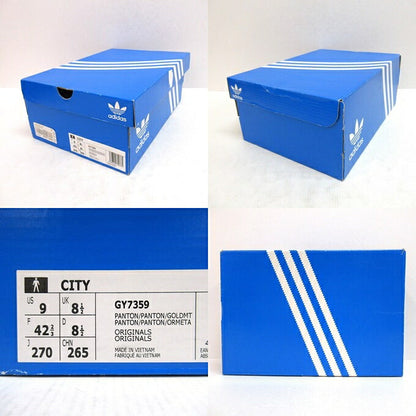 adidas City Shoes "Brown" Brown Sneakers Size 27cm