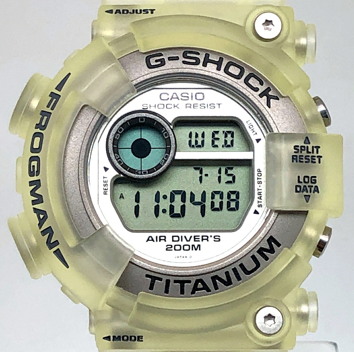 G-SHOCK DW-8200WC-7AT Frogman Skeleton Watch Size ONE SIZE