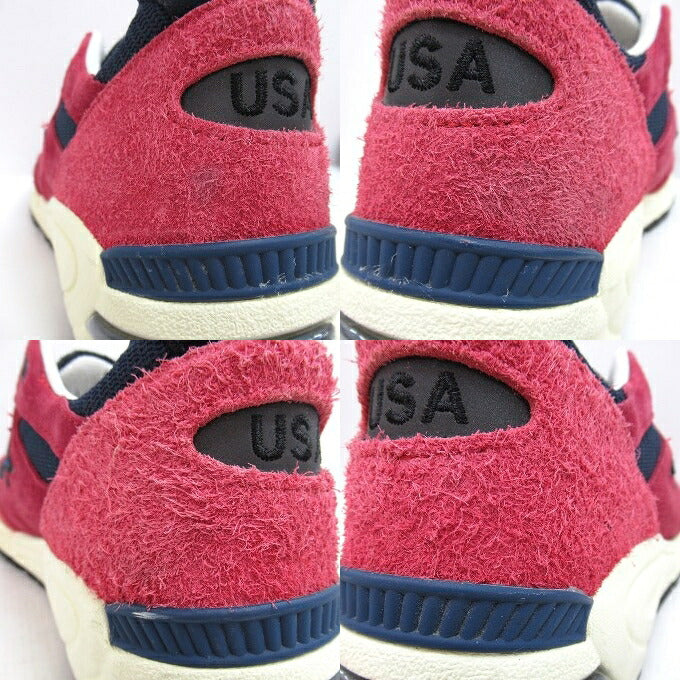 New Balance 990V2 "Red" MADE Red/Navy Sneakers Size 27.5cm