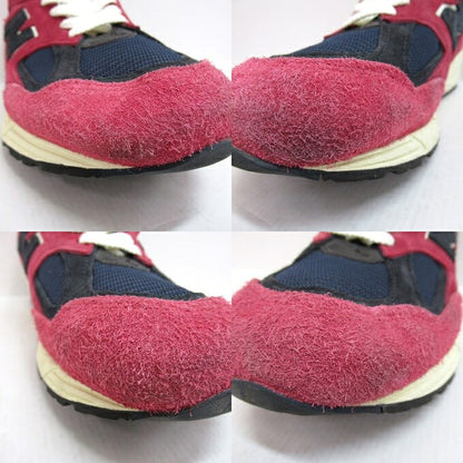 New Balance 990V2 "Red" MADE Red/Navy Sneakers Size 27.5cm