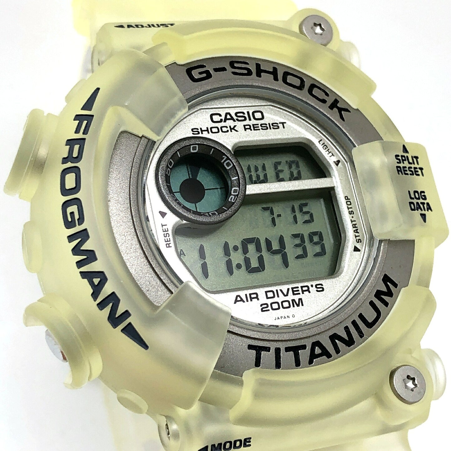 G-SHOCK DW-8200WC-7AT Frogman Skeleton Watch Size ONE SIZE