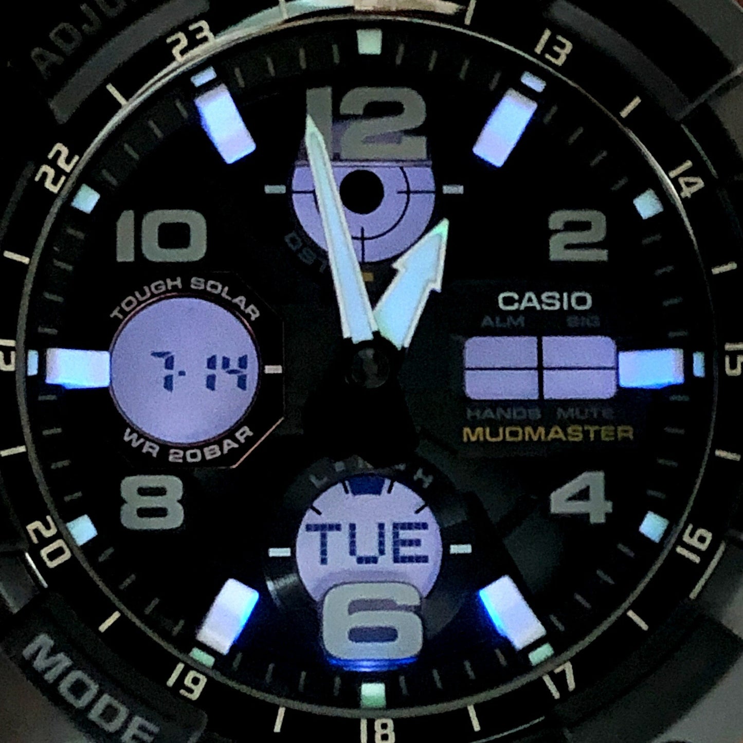 G-SHOCK Mudmaster GWG-100-1A8 Solar Watch Size ONE SIZE