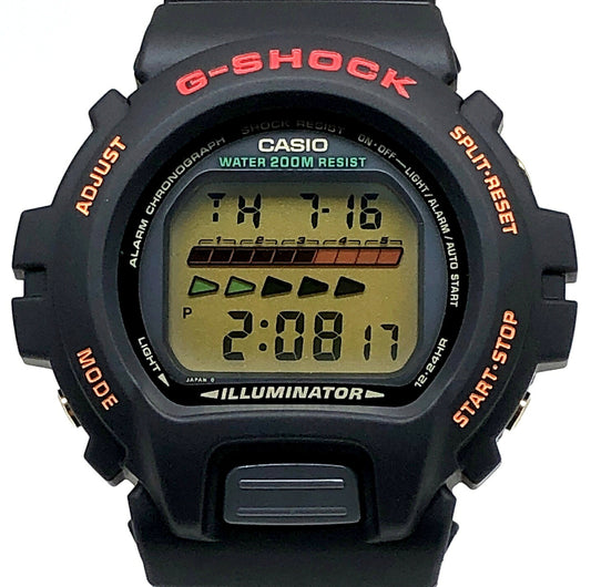 G-SHOCK DW-6600G-9V Illuminator Watch Gold LCD Size ONE SIZE