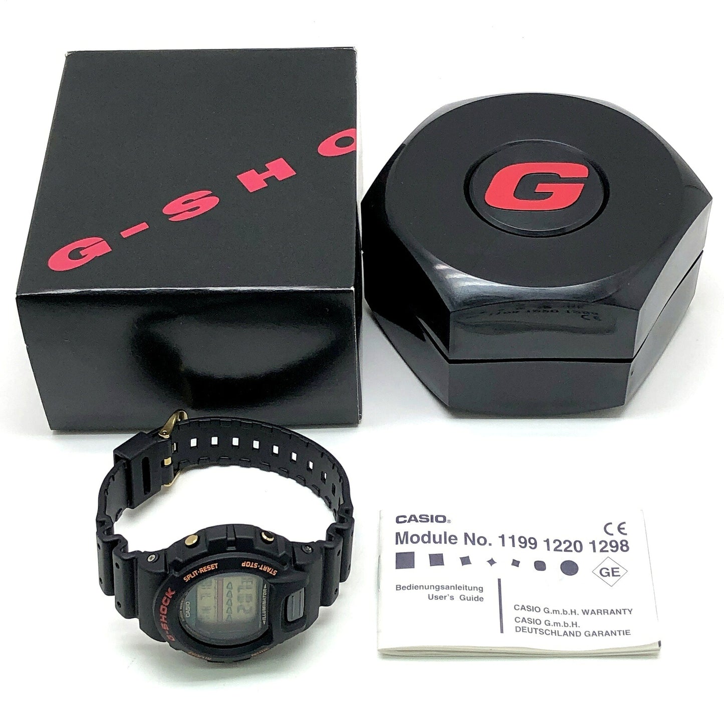 G-SHOCK DW-6600G-9V Illuminator Watch Gold LCD Size ONE SIZE