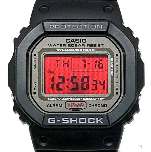 G-SHOCK 20th Anniversary DW-5000ML-1 LCD Watch Size ONE SIZE