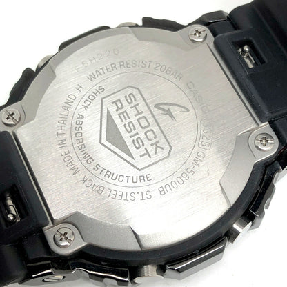 G-SHOCK GM-5600UB-1 Metal Covered All Black Watch Size ONE SIZE