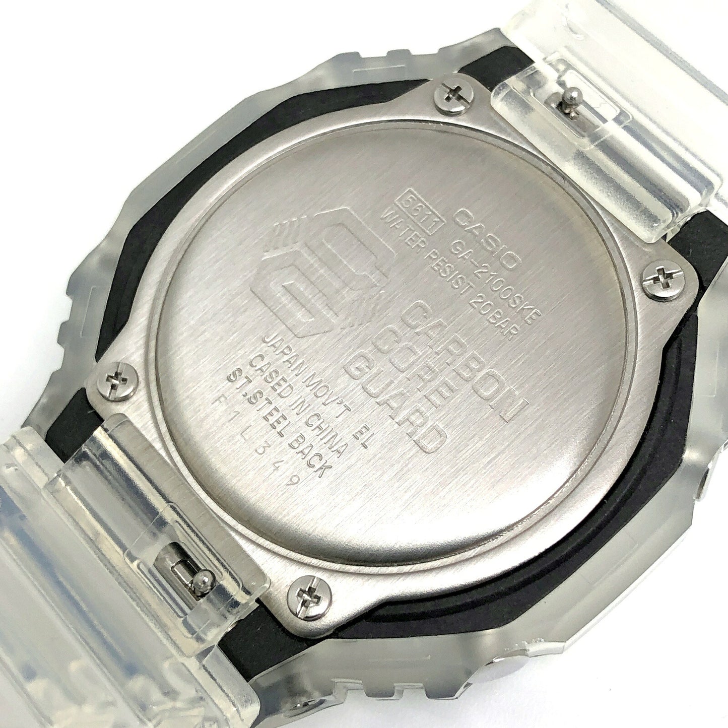 G-SHOCK GA-2100SKE-7A Skeleton Casioak Watch Size ONE SIZE