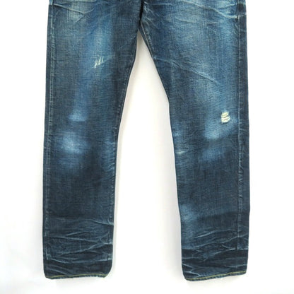 ARMANI JEANS Distressed Blue Denim Jeans Pants Size 31
