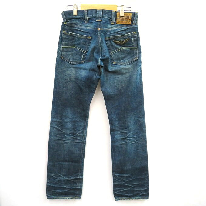 ARMANI JEANS Distressed Blue Denim Jeans Pants Size 31
