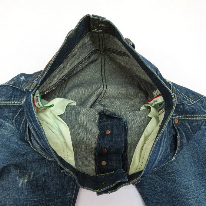ARMANI JEANS Distressed Blue Denim Jeans Pants Size 31