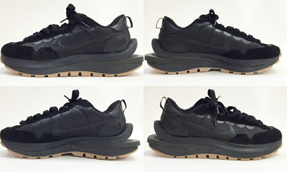 SACAI x Nike Vaporwaffle Black Sneakers Size 9.5