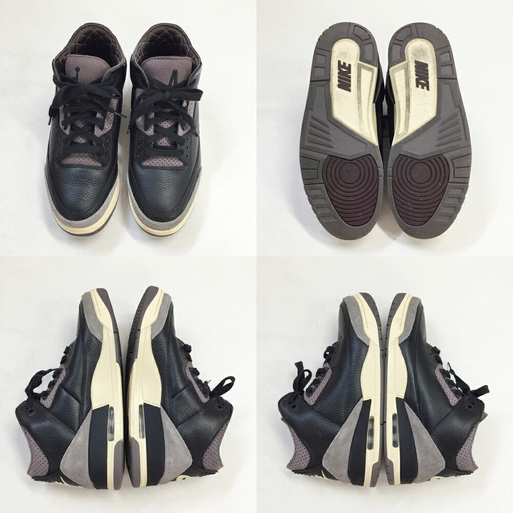 NIKE x A Ma Maniere WMNS Air Jordan 3 Retro Black Sneakers