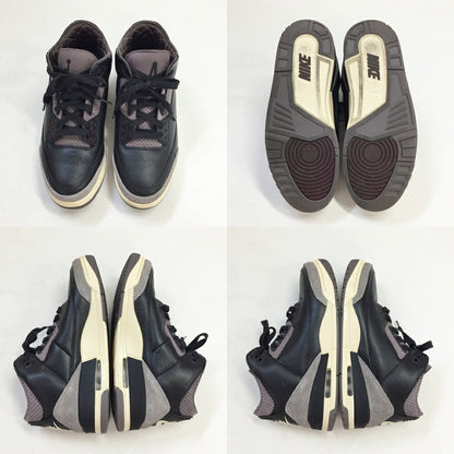 NIKE x A Ma Maniere WMNS Air Jordan 3 Retro Black Sneakers