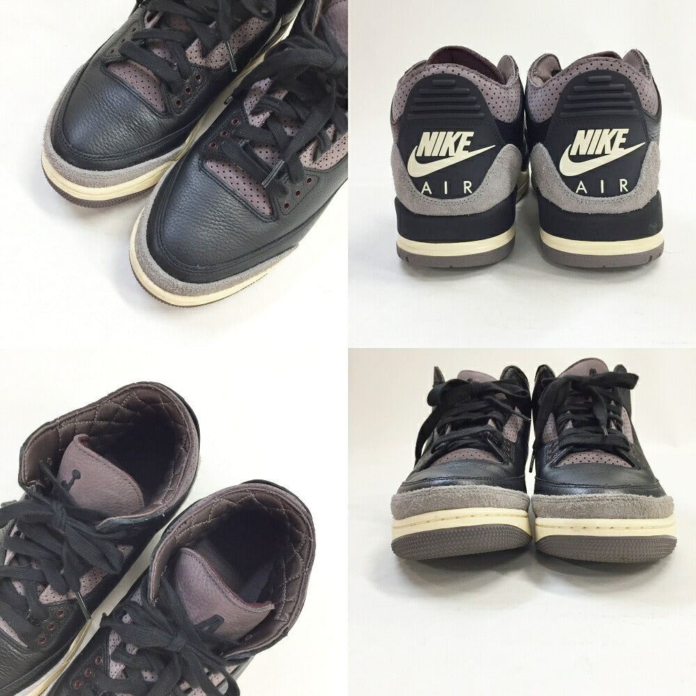 NIKE x A Ma Maniere WMNS Air Jordan 3 Retro Black Sneakers
