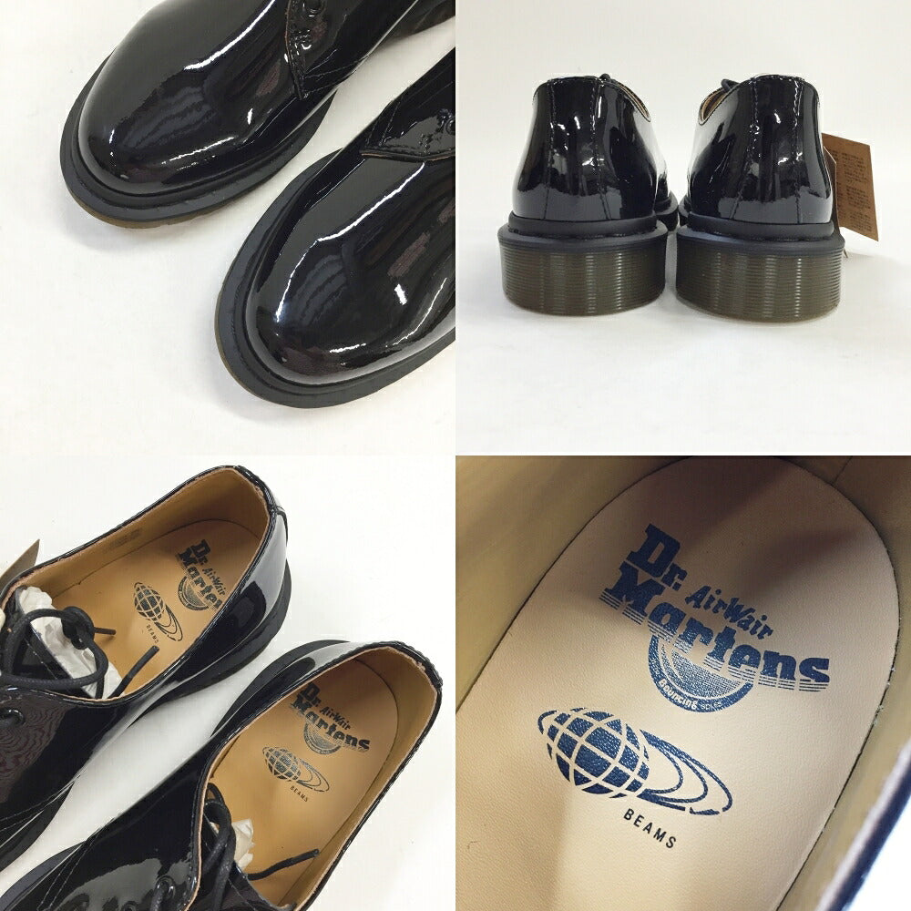 Dr.Martens x BEAMS Patent Lamper 3-Eye Shoes Black Sneakers Size UK7