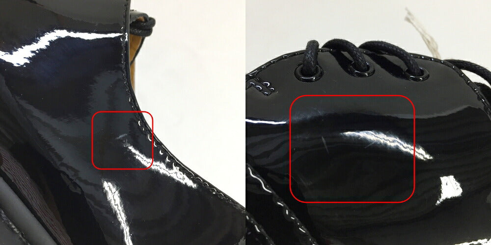 Dr.Martens x BEAMS Patent Lamper 3-Eye Shoes Black Sneakers Size UK7