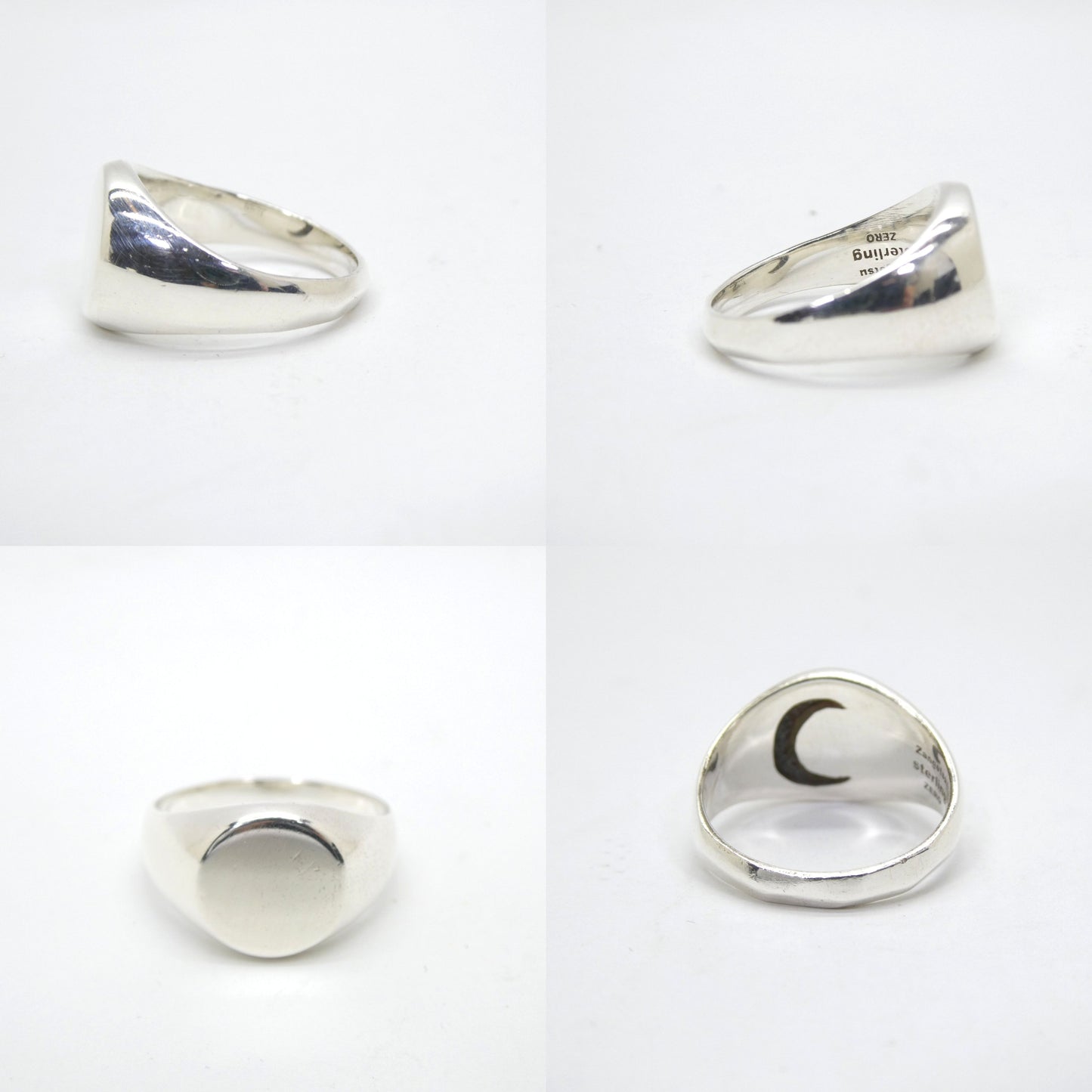 ZERO ZANGETSU Sterling Silver Ring Size ONE SIZE