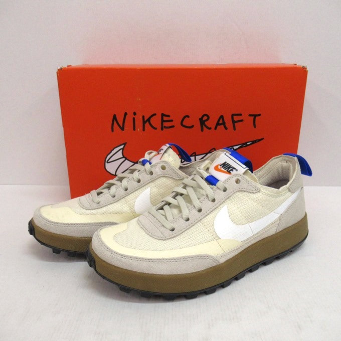 NIKE CRAFT x Tom Sachs General Beige Sneakers Size 25cm