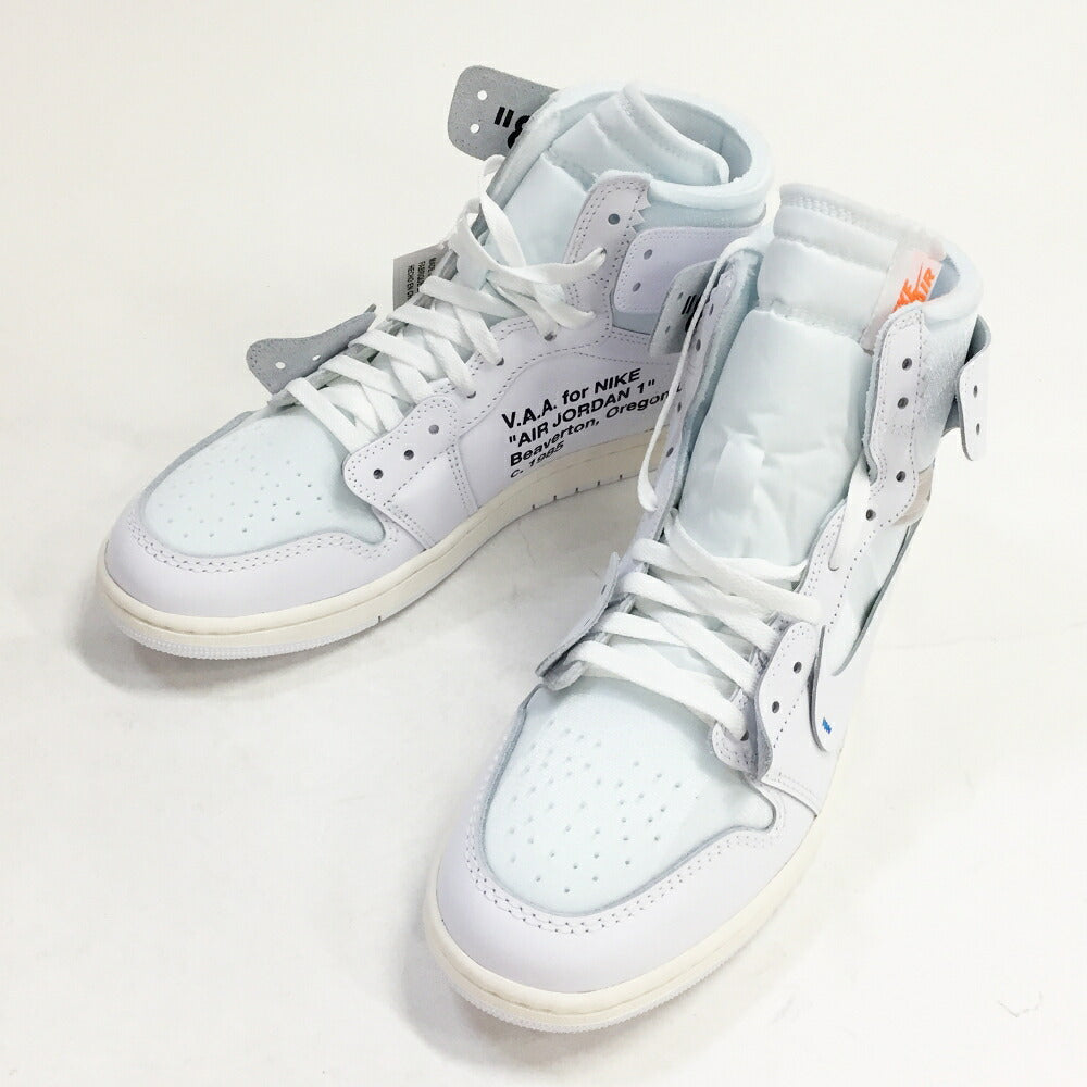Alaska x Nike Air Jordan 1 Retro OG White Sneakers Size 11