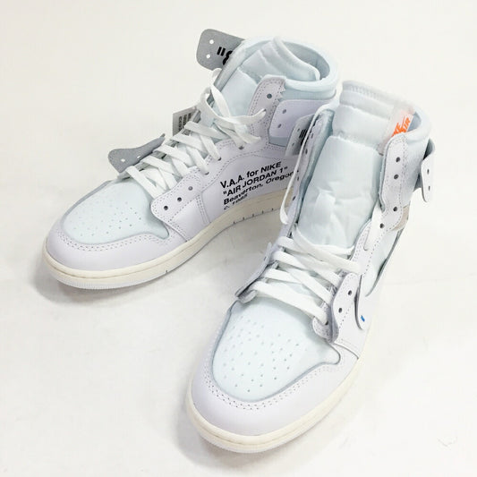 Alaska x Nike Air Jordan 1 Retro OG White Sneakers Size 11