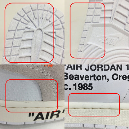 Alaska x Nike Air Jordan 1 Retro OG White Sneakers Size 11
