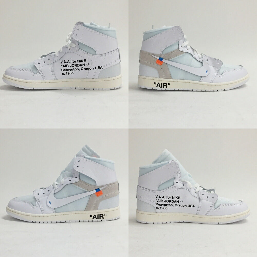 Alaska x Nike Air Jordan 1 Retro OG White Sneakers Size 11