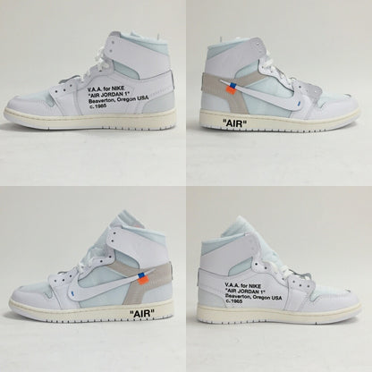 Alaska x Nike Air Jordan 1 Retro OG White Sneakers Size 11