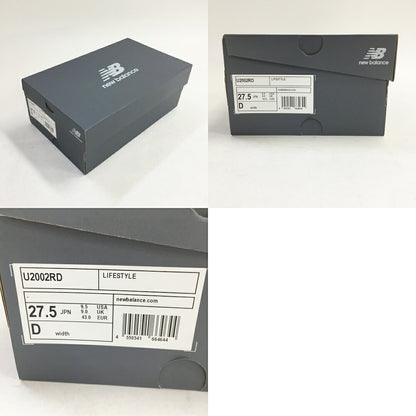 New Balance U2002RD Black Sneakers Size 9.5