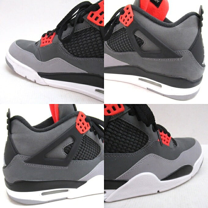 NIKE AIR JORDAN 4 Retro Multi Sneakers Size 28cm