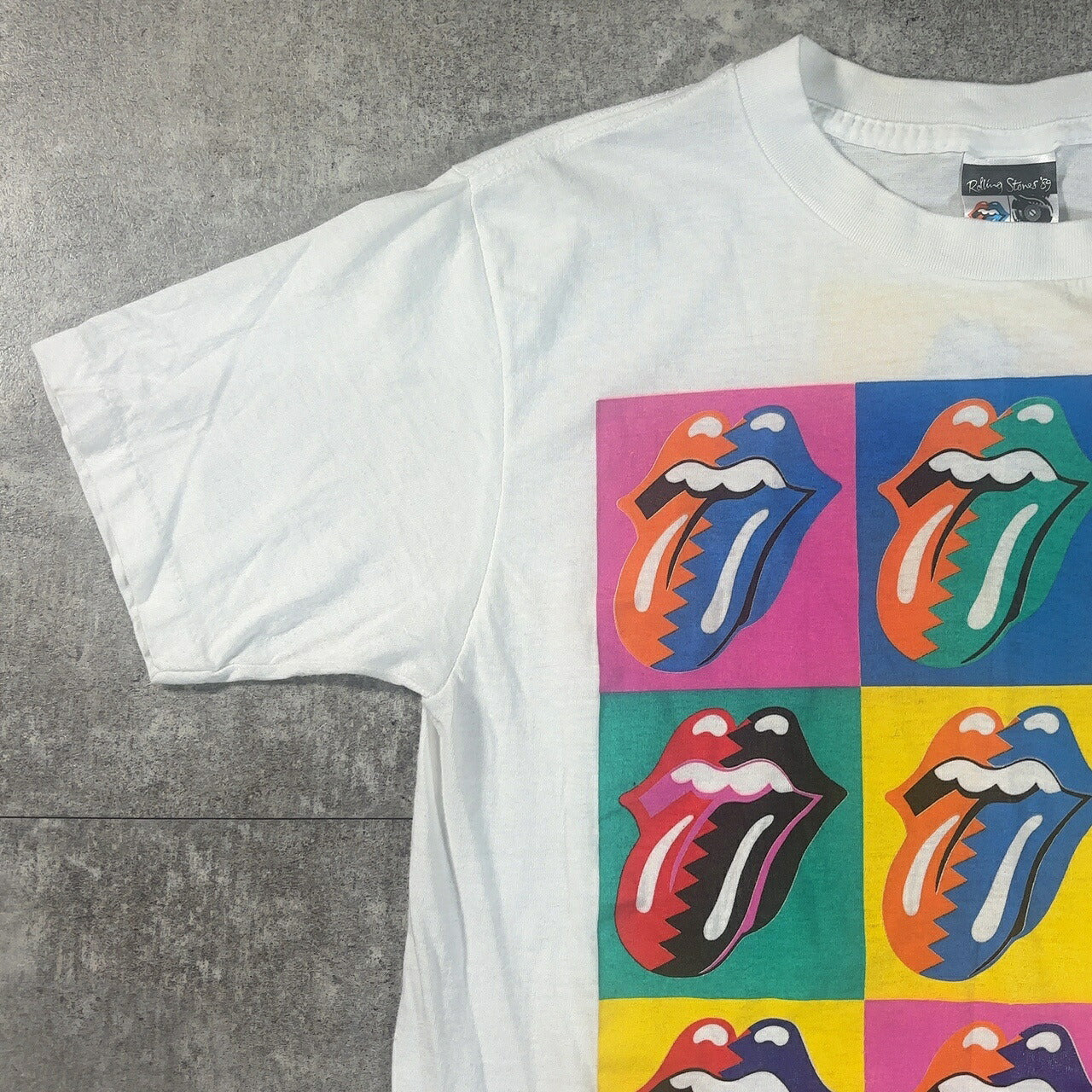ROLLING STONES 1989-90 Tour Band Watch Size L