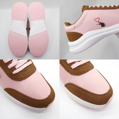 BRANDALISED x Sangacio Nyuz Pink Sneakers Size 7.5