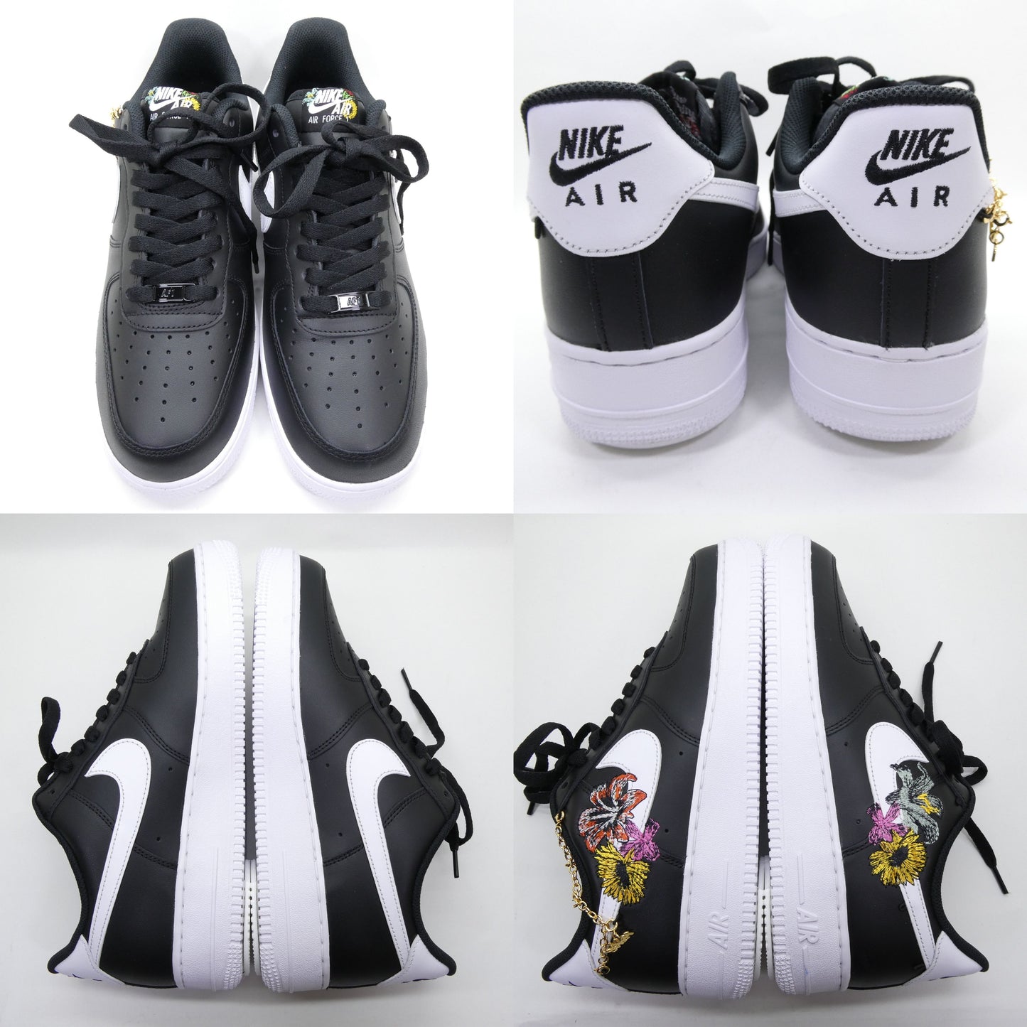 NIKE WMNS AIR FORCE 1 '07 Flowers Multi Sneakers Size 29.0