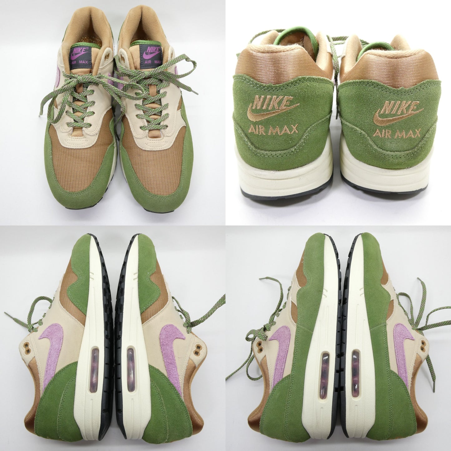 NIKE AIR MAX 1 NH Skunk 420 Multi Sneakers Size 29.0